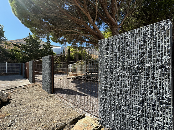 brise vue gabion
